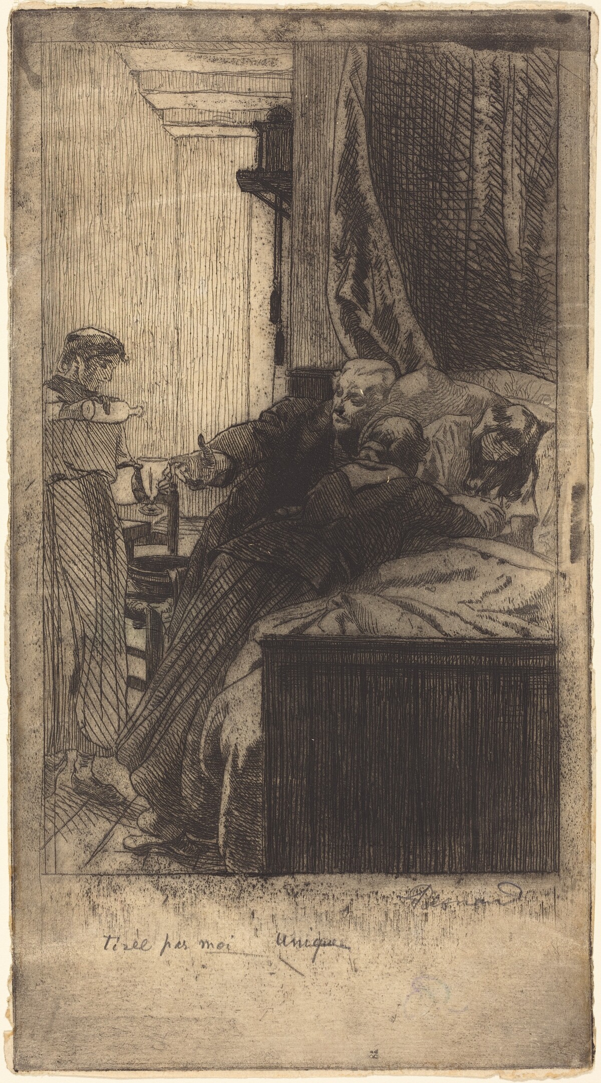 Sickness (La Maladie) by Albert Besnard