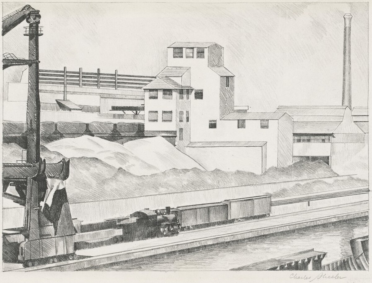 Industrial Series #1 by Charles Sheeler