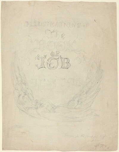 Sketch for the Title-Page of the Engraved Illustrations to the Book of Job