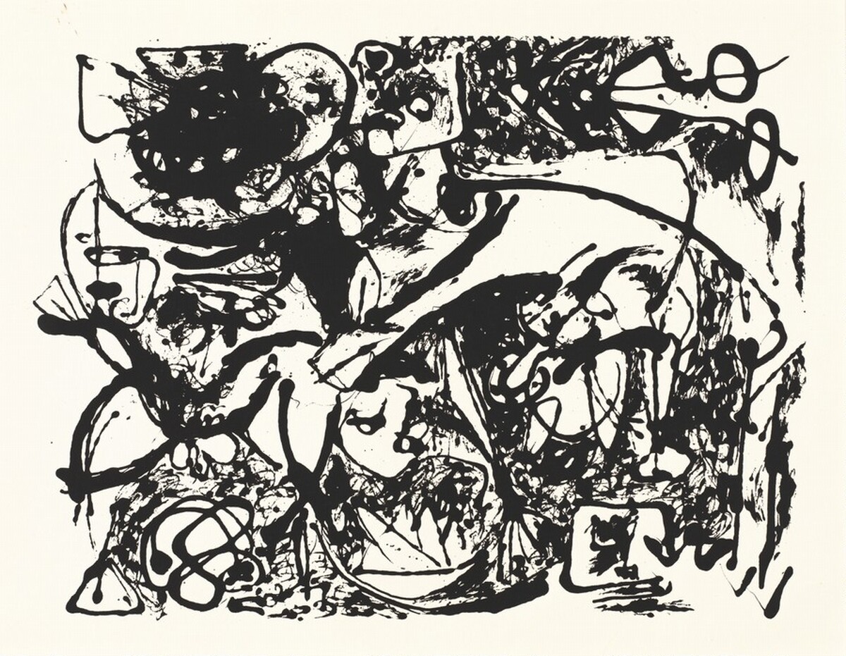 Untitled [Number 7] by Jackson Pollock