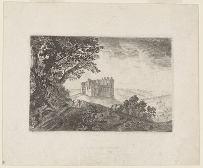 Crichton Castle from the Northeast
