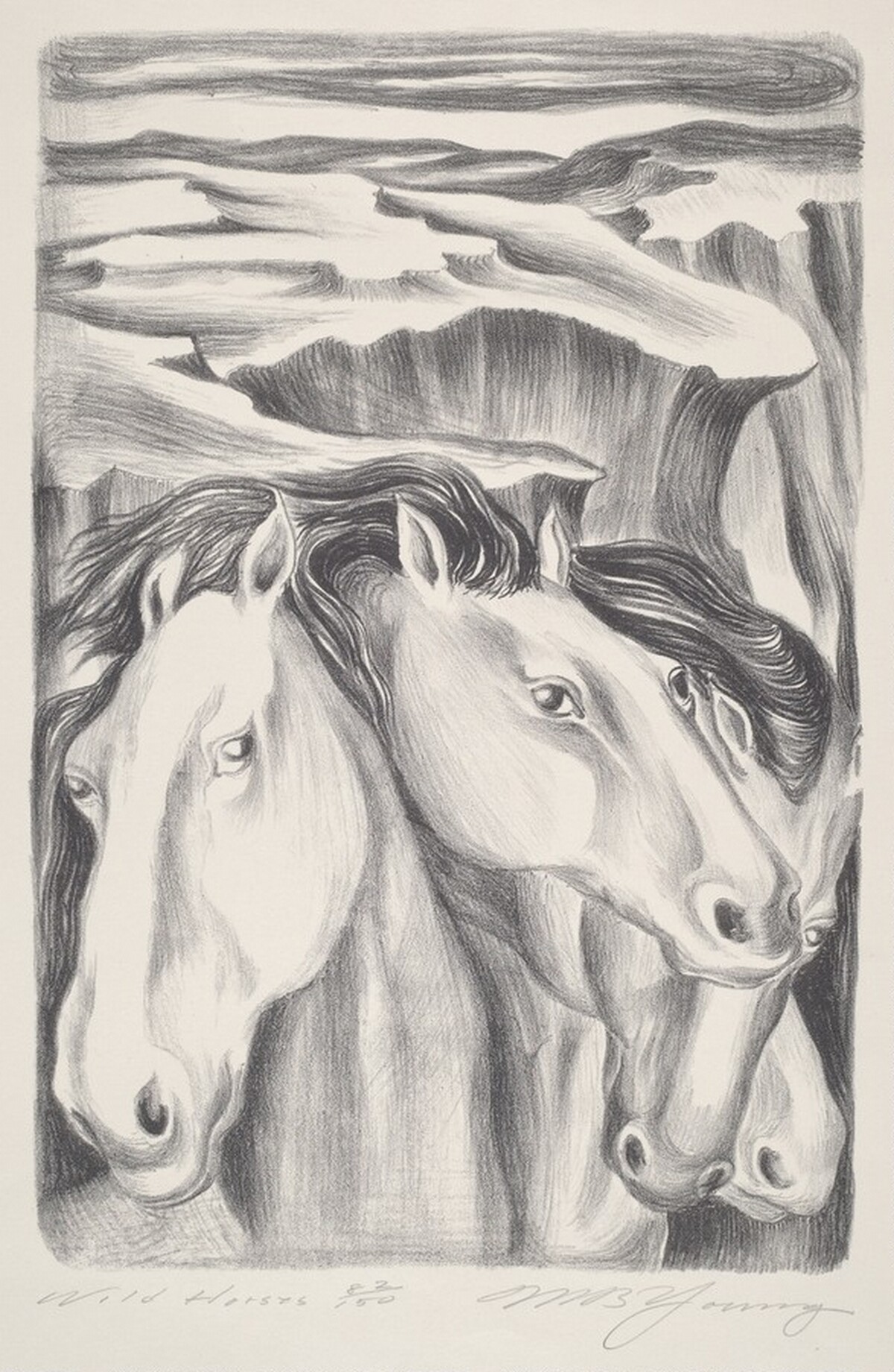 Wild Horses by Beckford Young