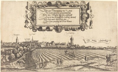 View of Nuremberg from the West [right section]