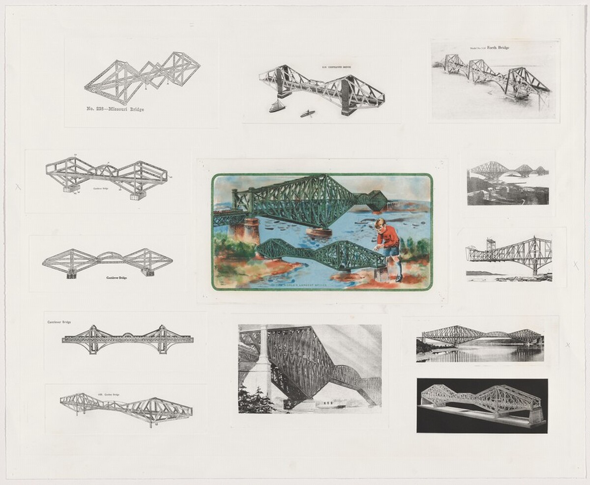 Cantilever Bridges [working proof 3] by Chris Burden