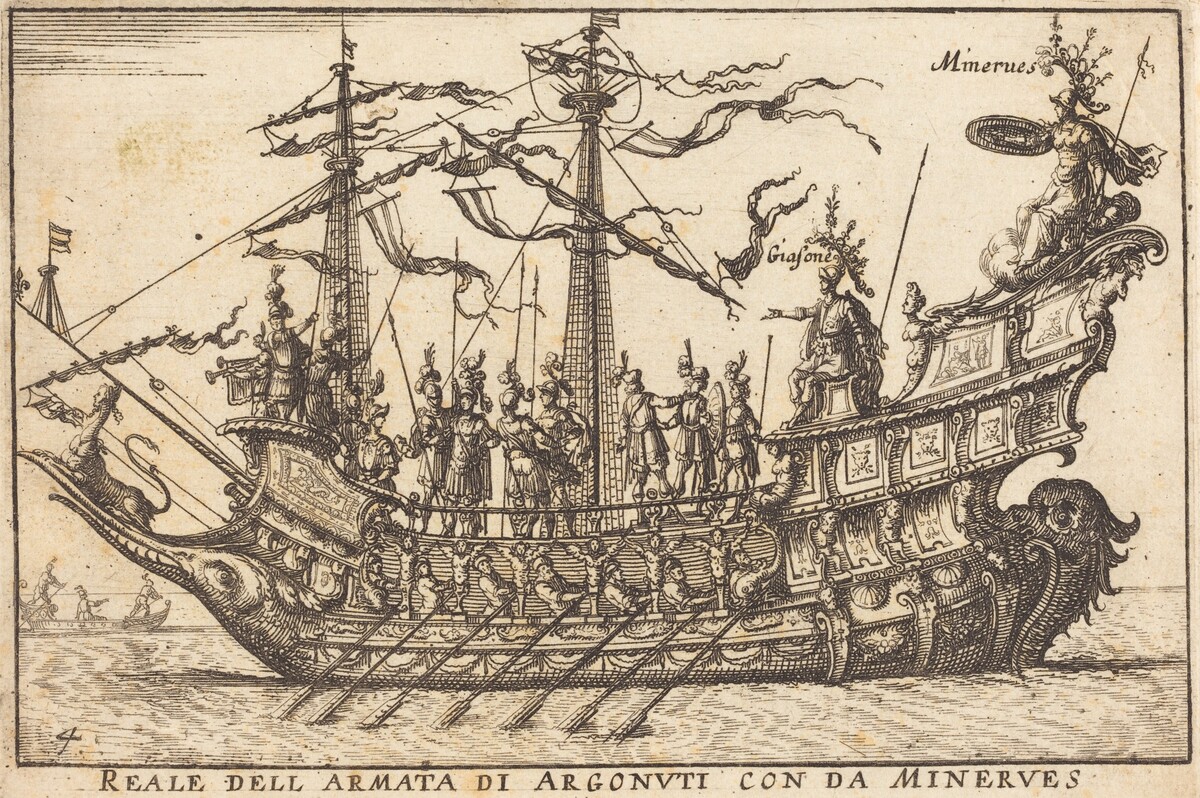 Reale dell'Armata di Argonuti con da Minerves by Balthasar Moncornet after Remigio Cantagallina