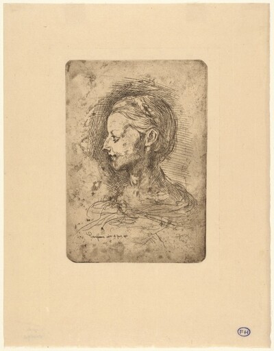 Bust of a Young Girl