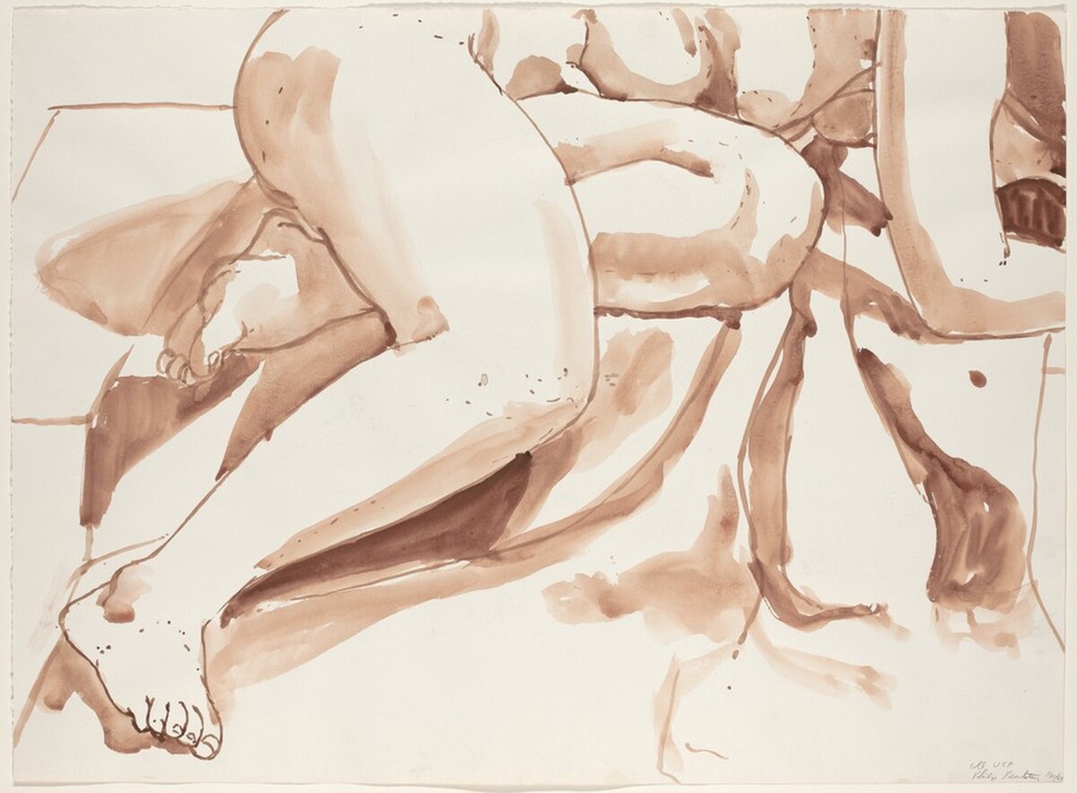 Study for "Untitled" by Philip Pearlstein