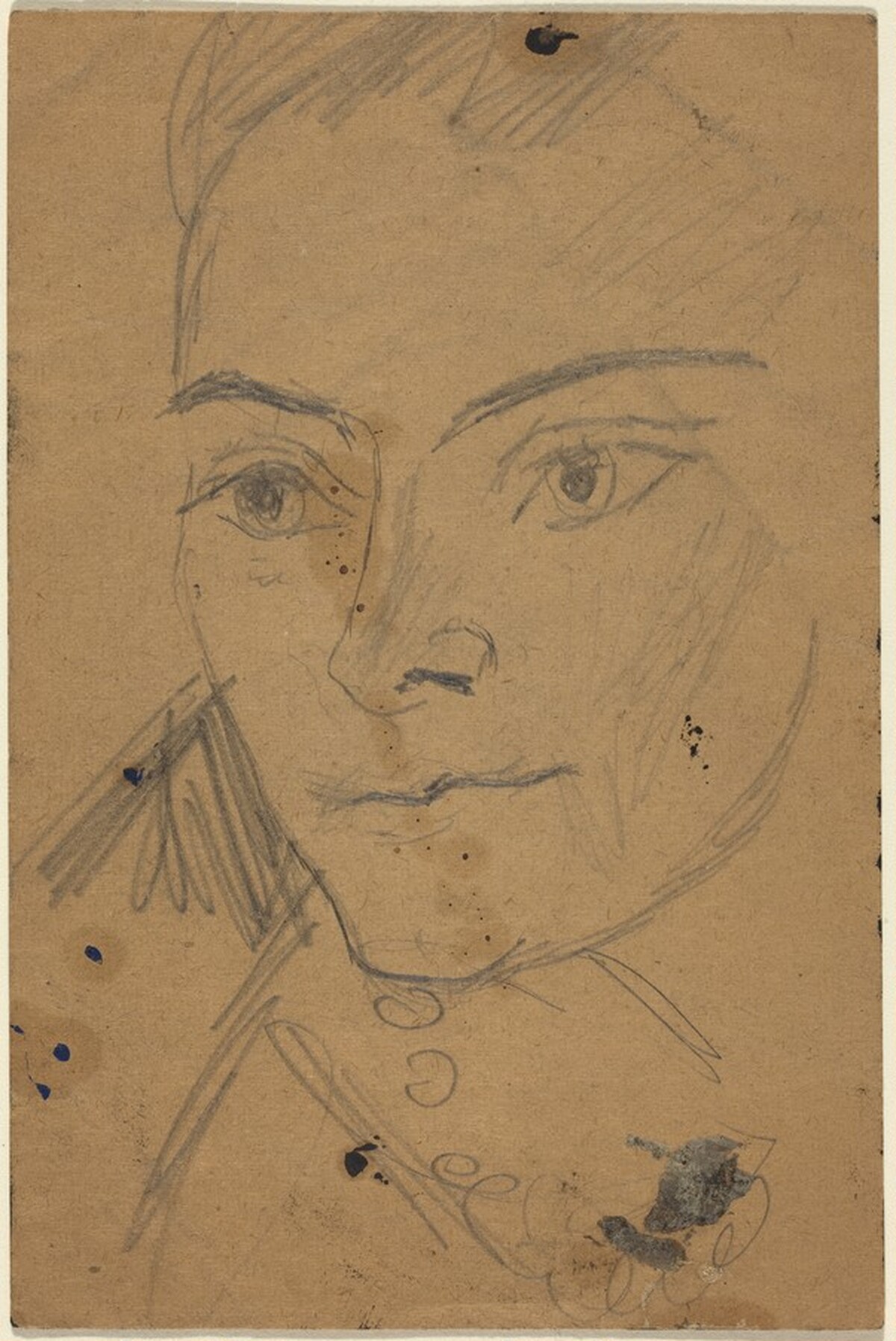 Weibliches Bildnis (Portrait of a Lady) by Max Beckmann