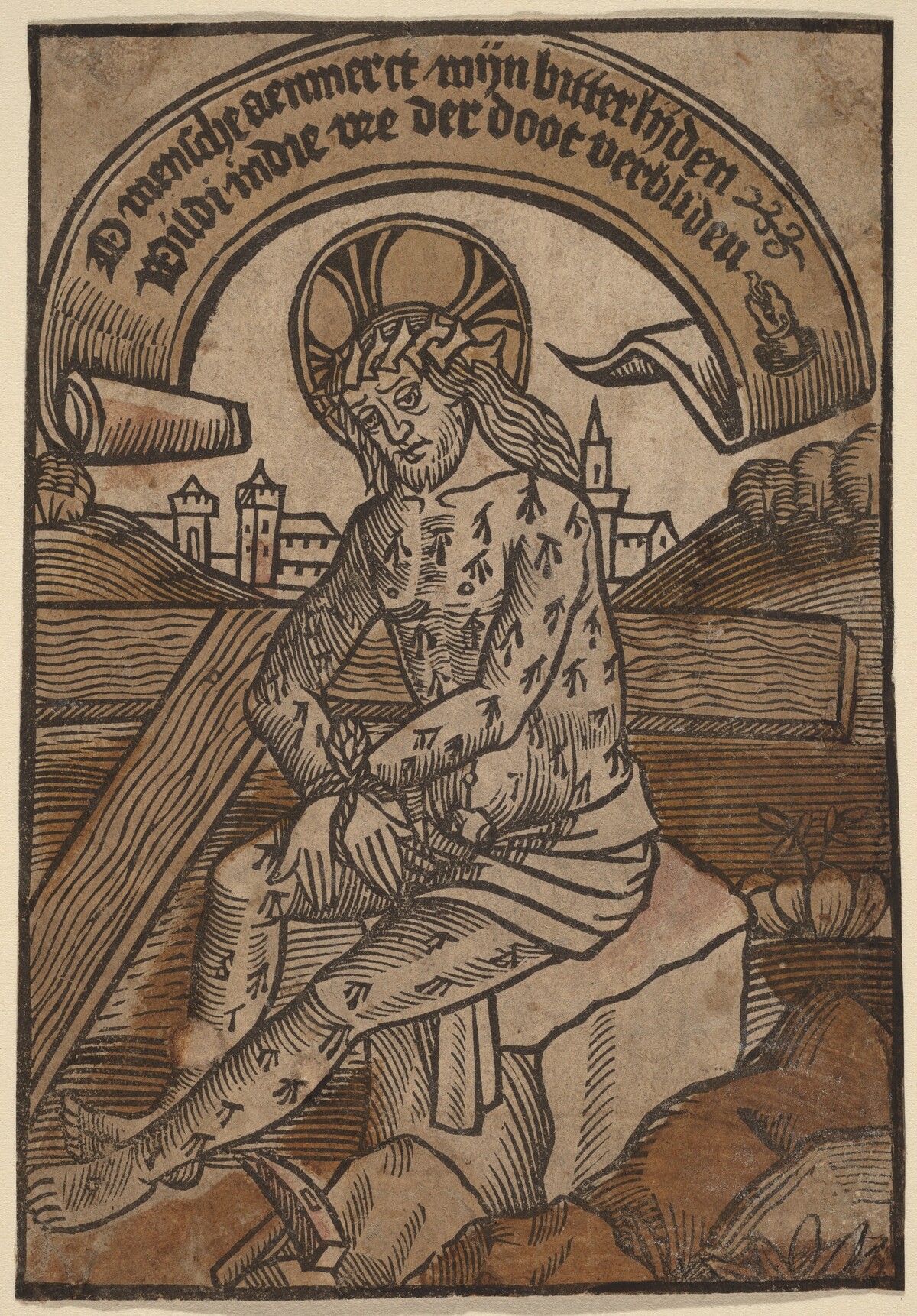 Christ as the Man of Sorrows by Netherlandish 15th Century