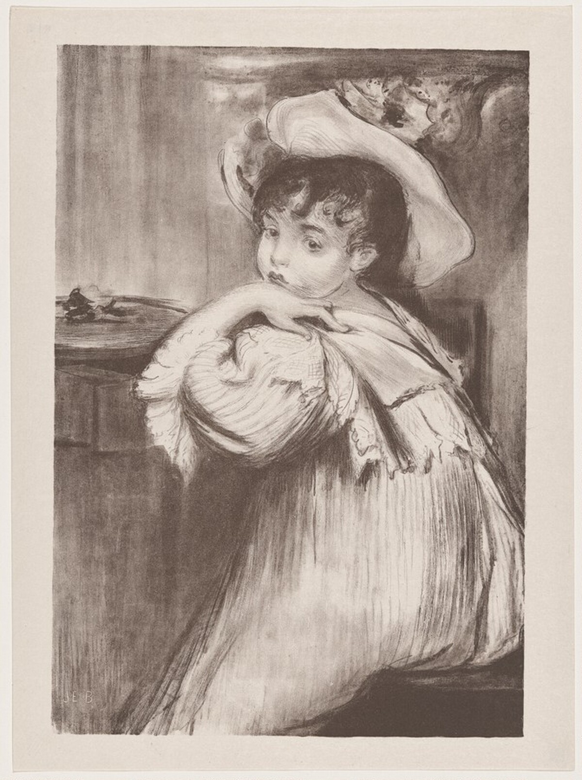 Petite fille (Young Girl) by Jacques-Emile Blanche