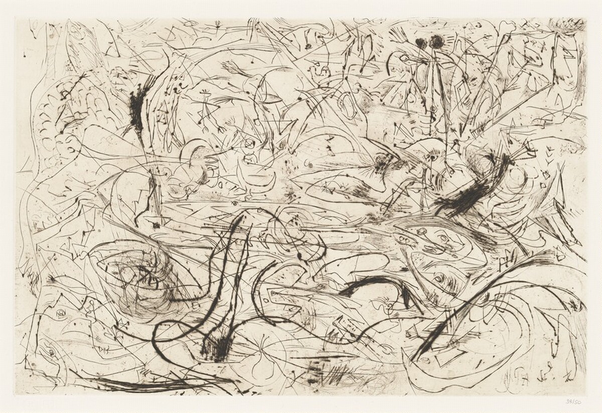 Untitled by Jackson Pollock