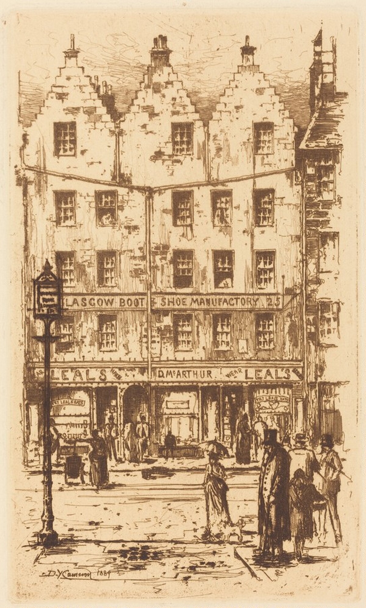 Trongate (Glasgow), Nos. 23-29 by David Young Cameron