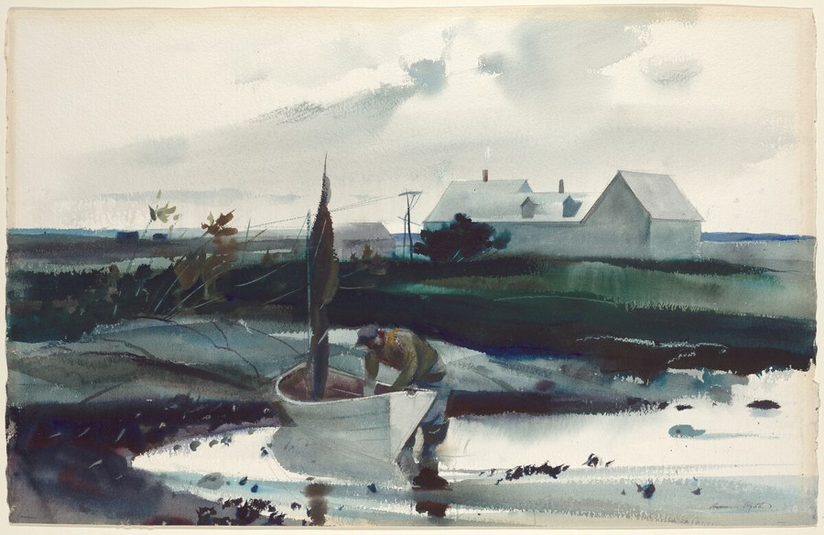 Morris Cove by Andrew Wyeth