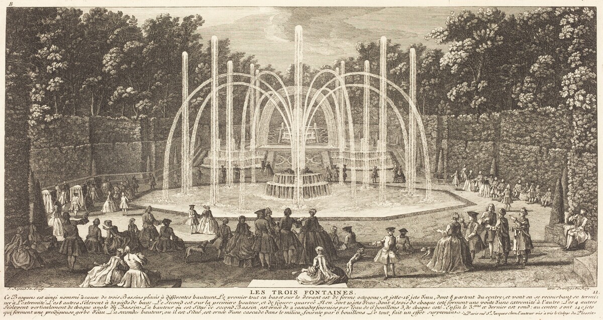 Les Trois Fontaines by Jean-Baptiste Rigaud