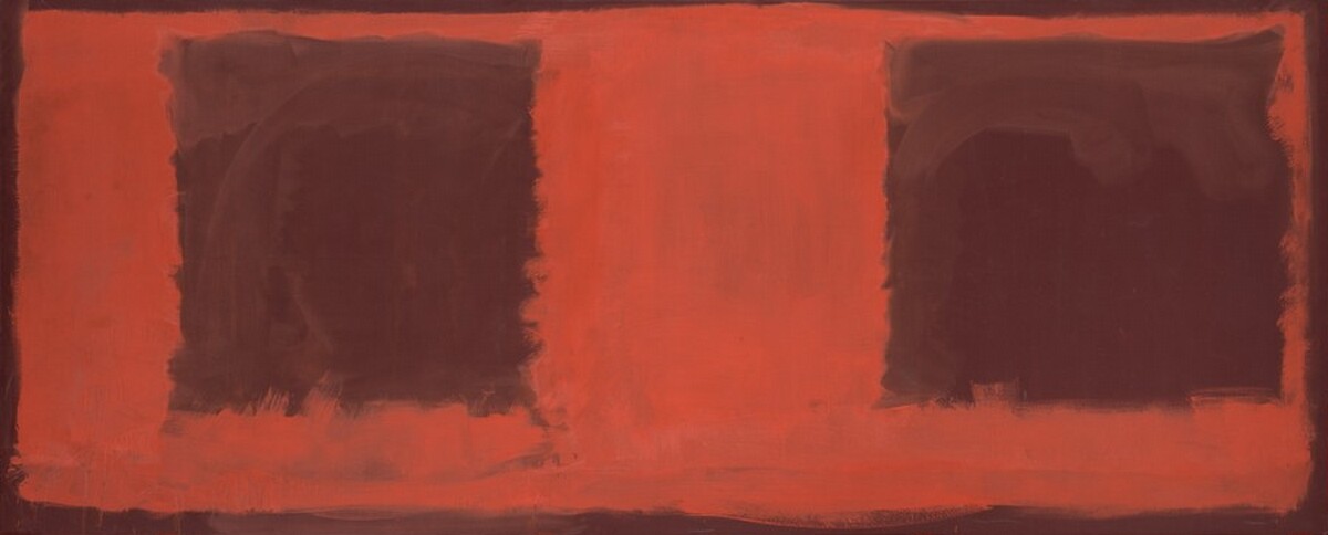 Untitled (Seagram Mural sketch) by Mark Rothko