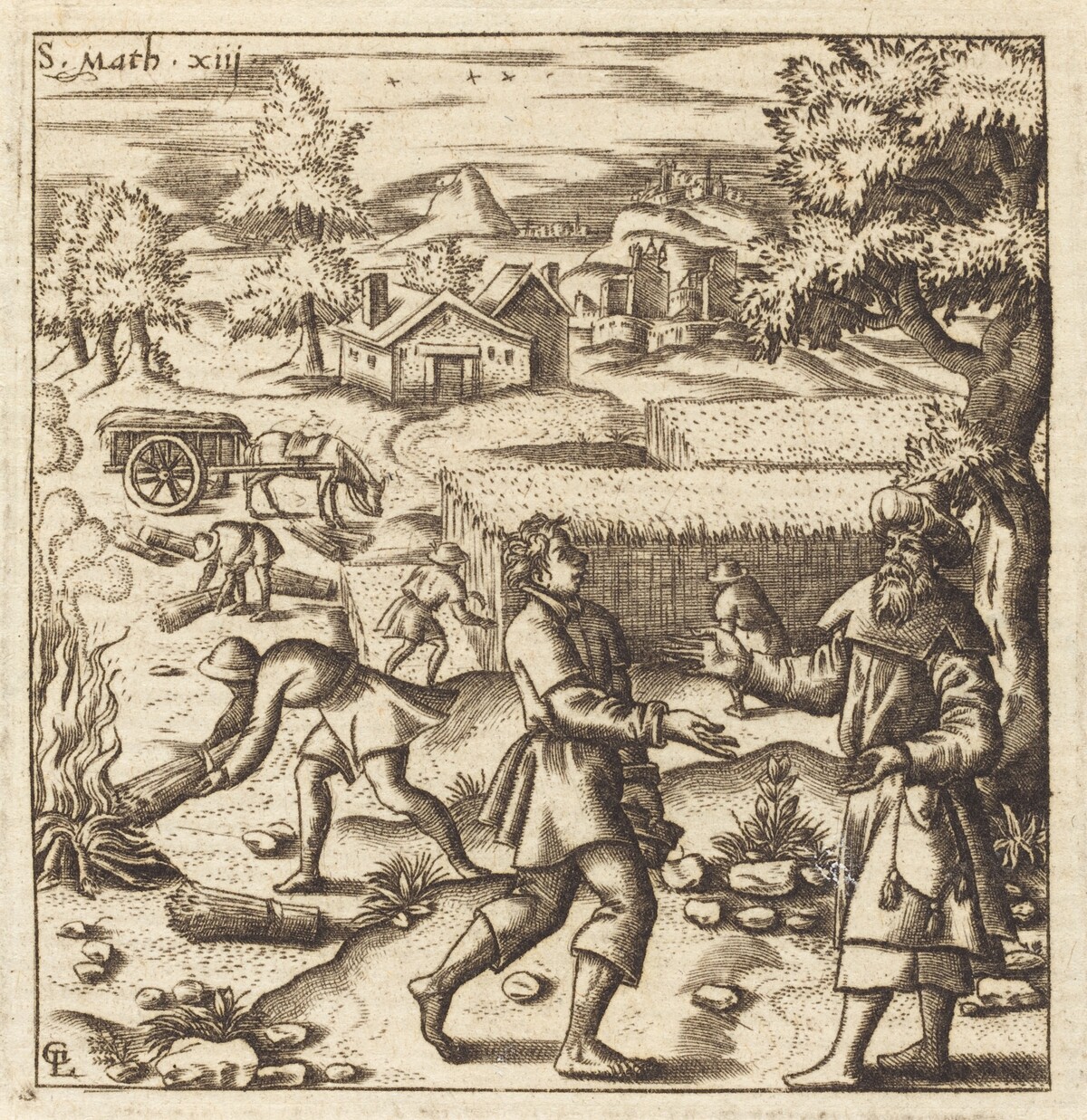 Parable of Weeds in the Wheat by Léonard Gaultier