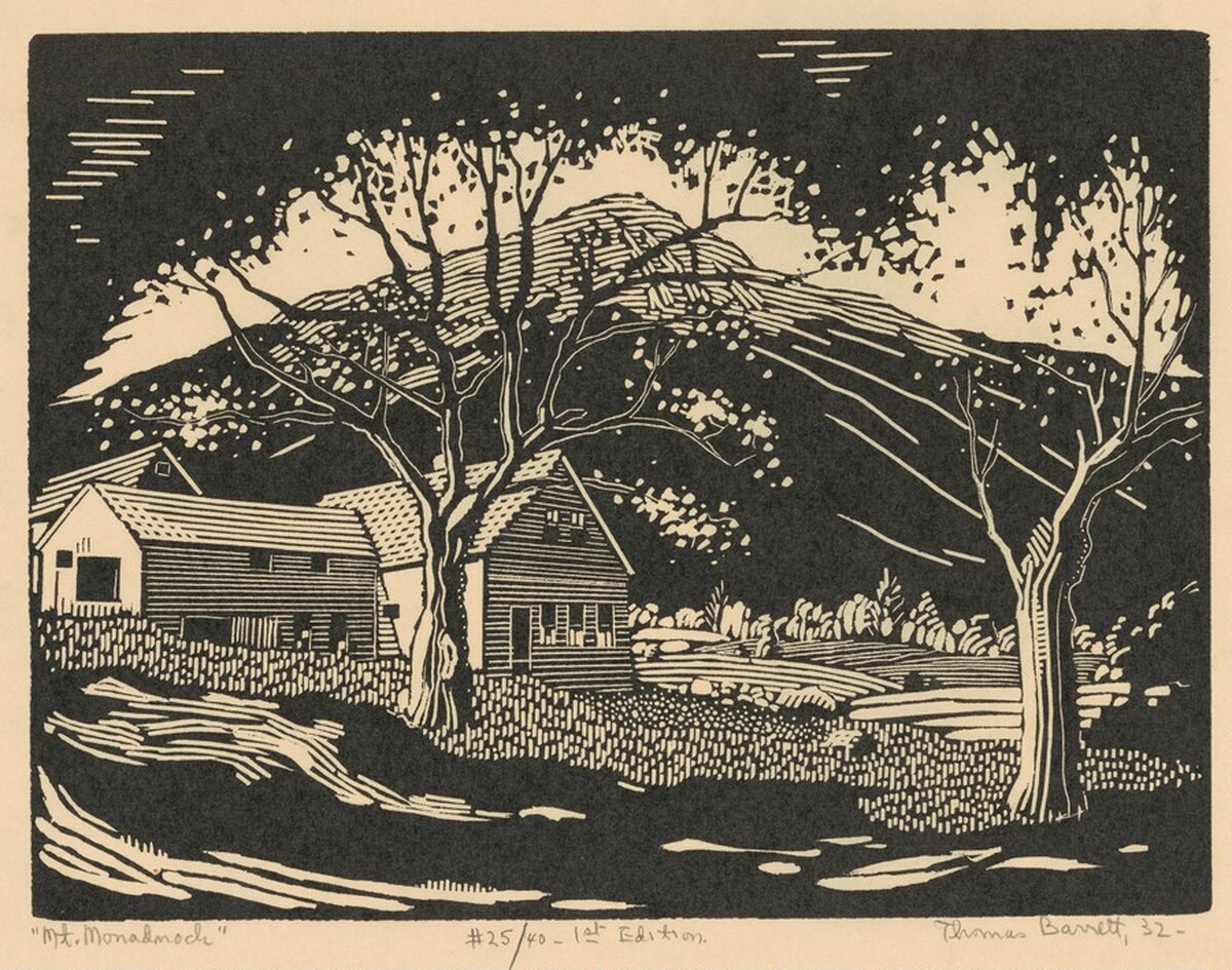 Mt. Monadnock by Thomas Weeks Barrett