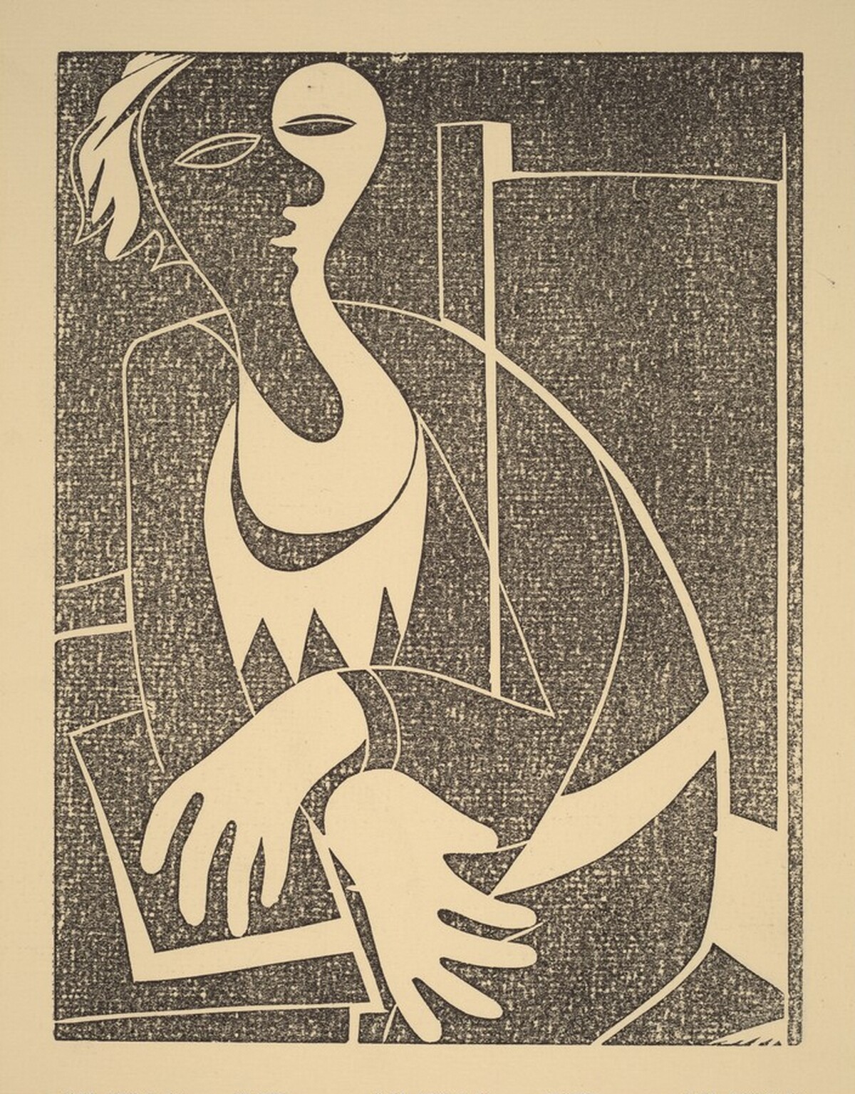 Seated Figure by American 20th Century