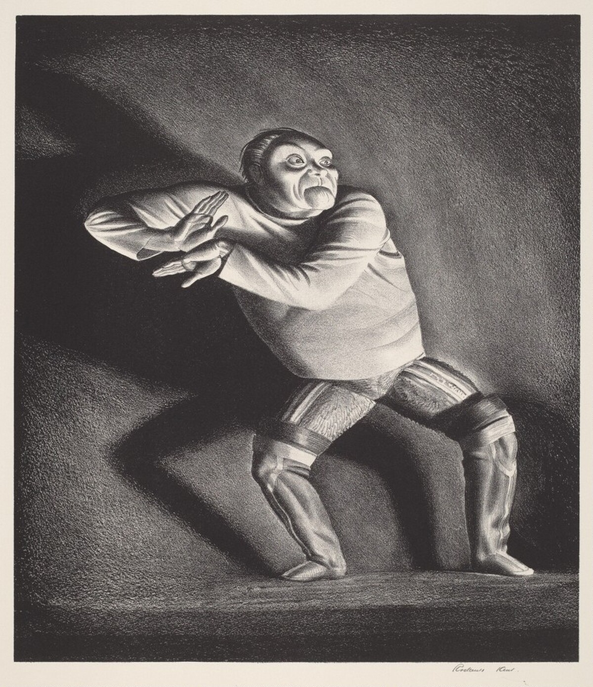 Mala (Danseuse) by Rockwell Kent