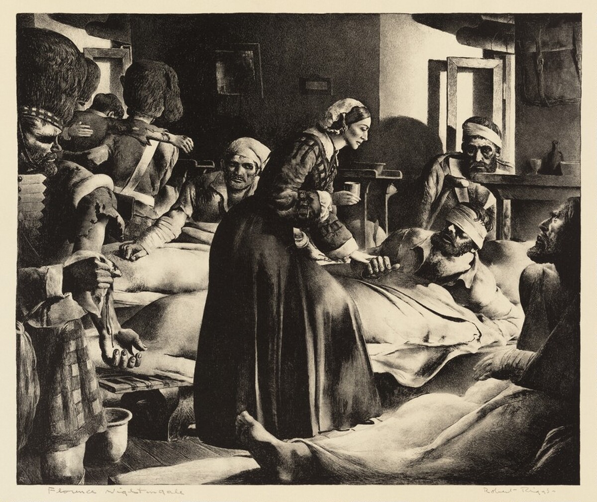 Florence Nightingale by Robert Riggs