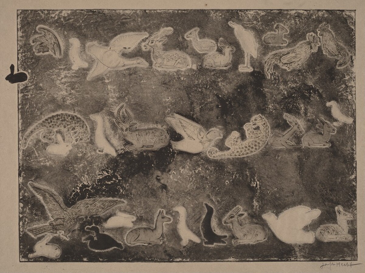 Triple Frieze by Joseph Hecht
