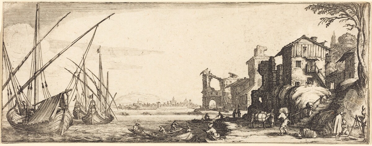 The Small Port by Follower of Jacques Callot