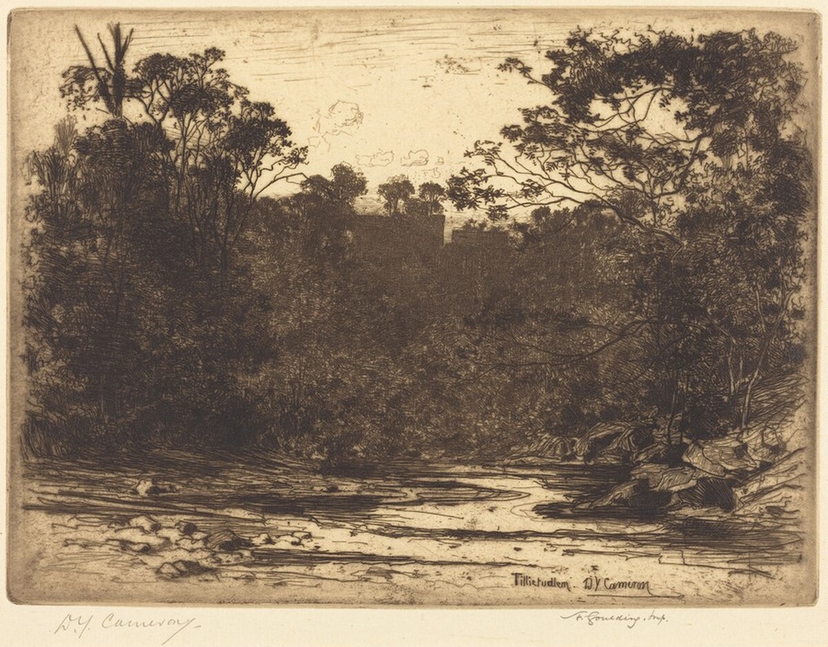 Tillietudlem by David Young Cameron