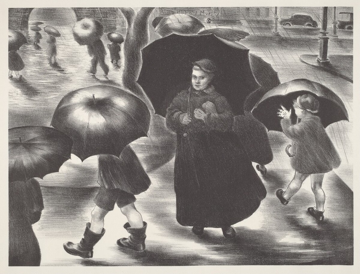 Umbrellas by Alice Harold Murphy
