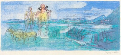 Ninth Bucolic: Moeris and Lycidas Wait for Virgil
