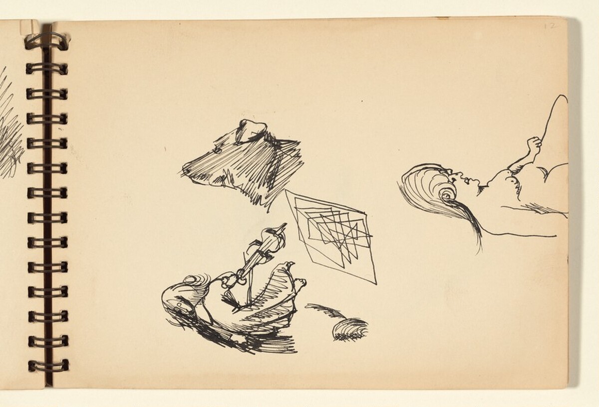 Sketchbook by Mark Rothko
