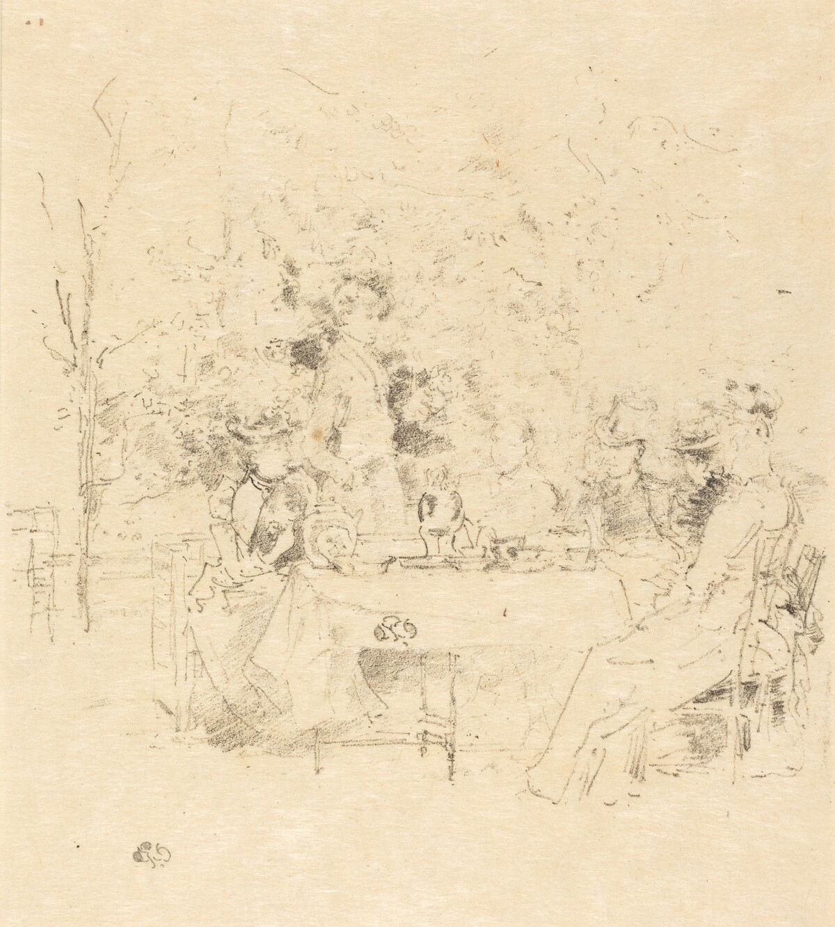The Garden by James McNeill Whistler