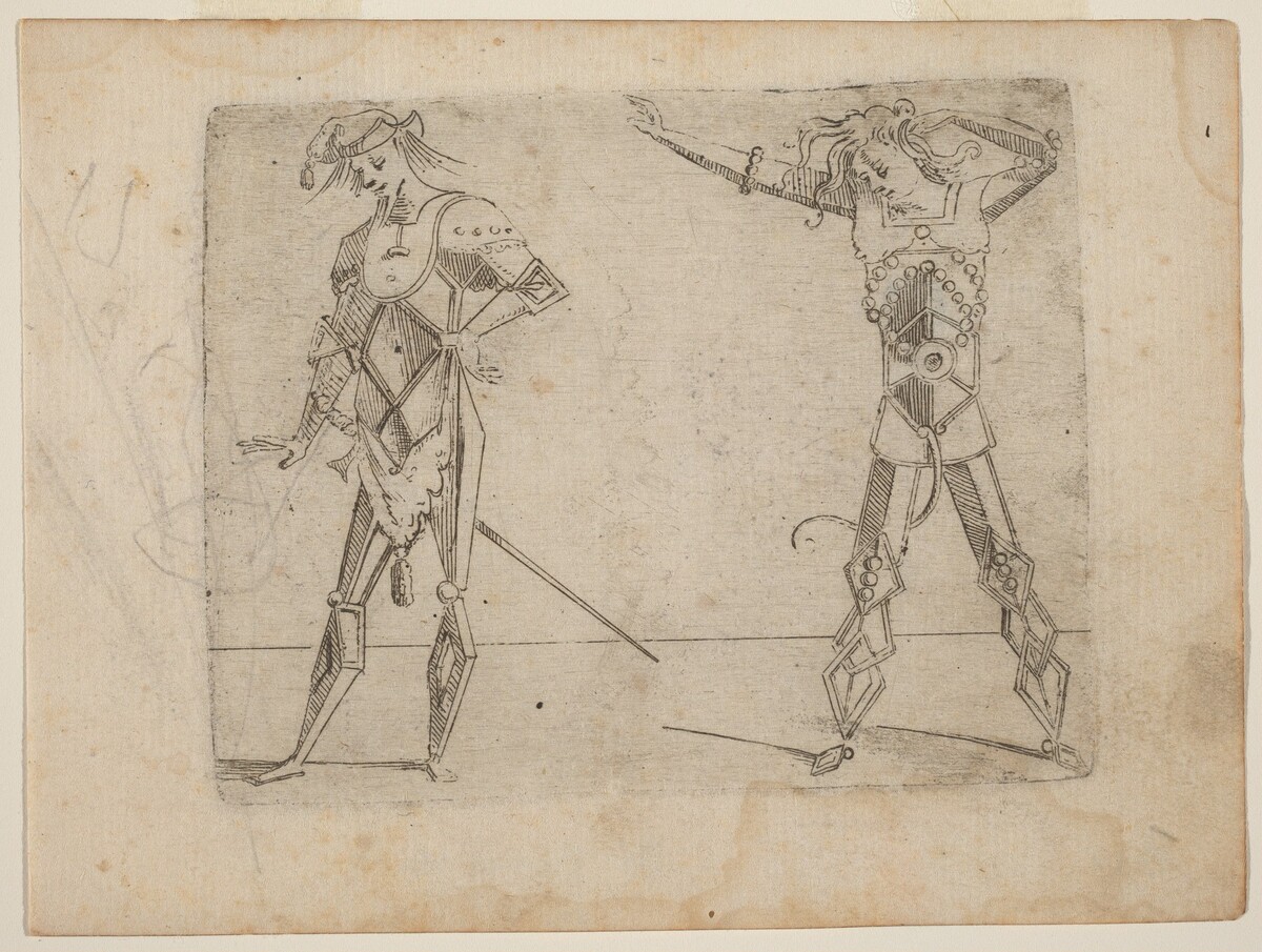 From "Bizzarie di varie Figure" by Giovanni Battista Bracelli