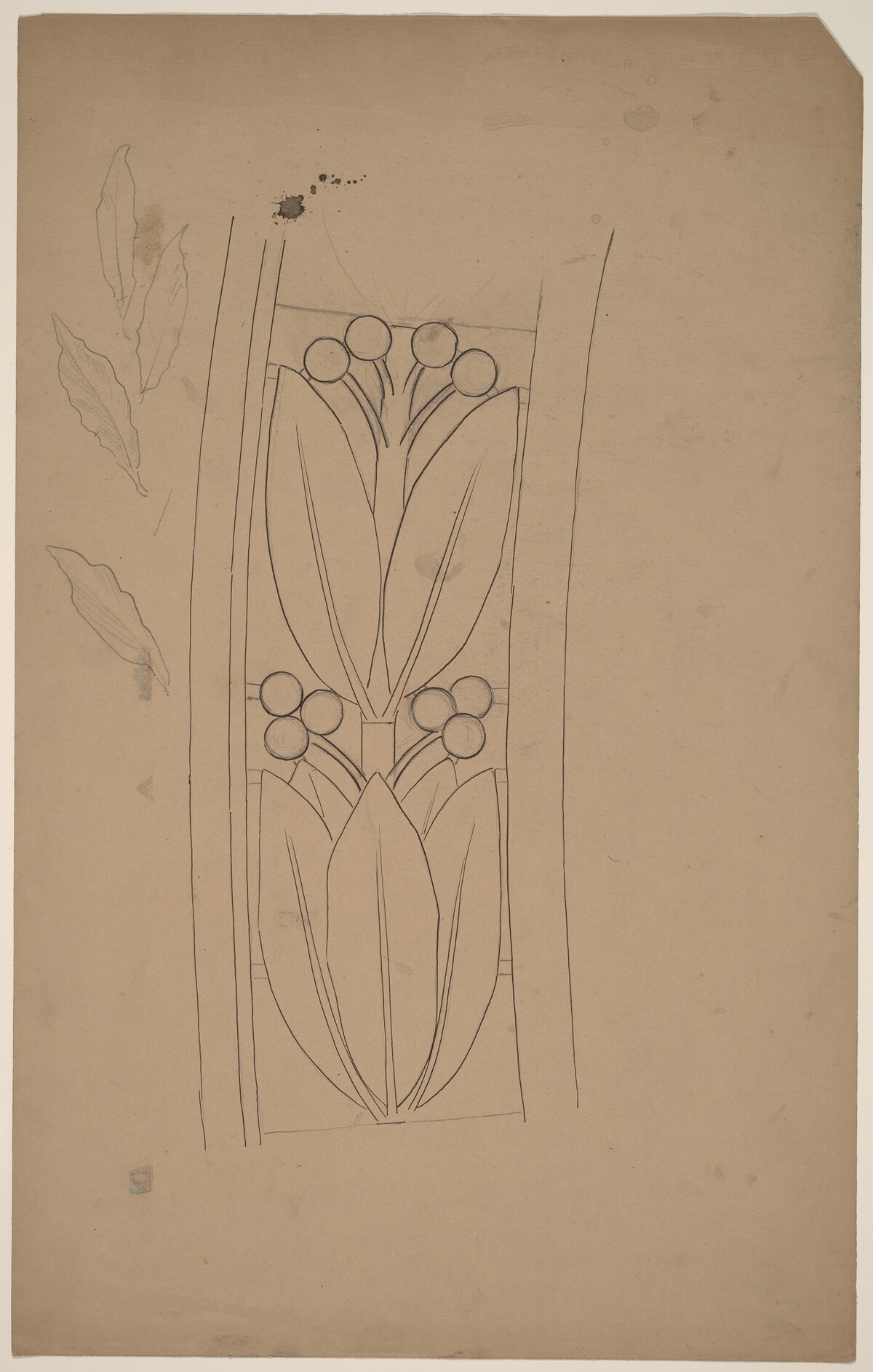 Study for a Border Design by Charles Sprague Pearce