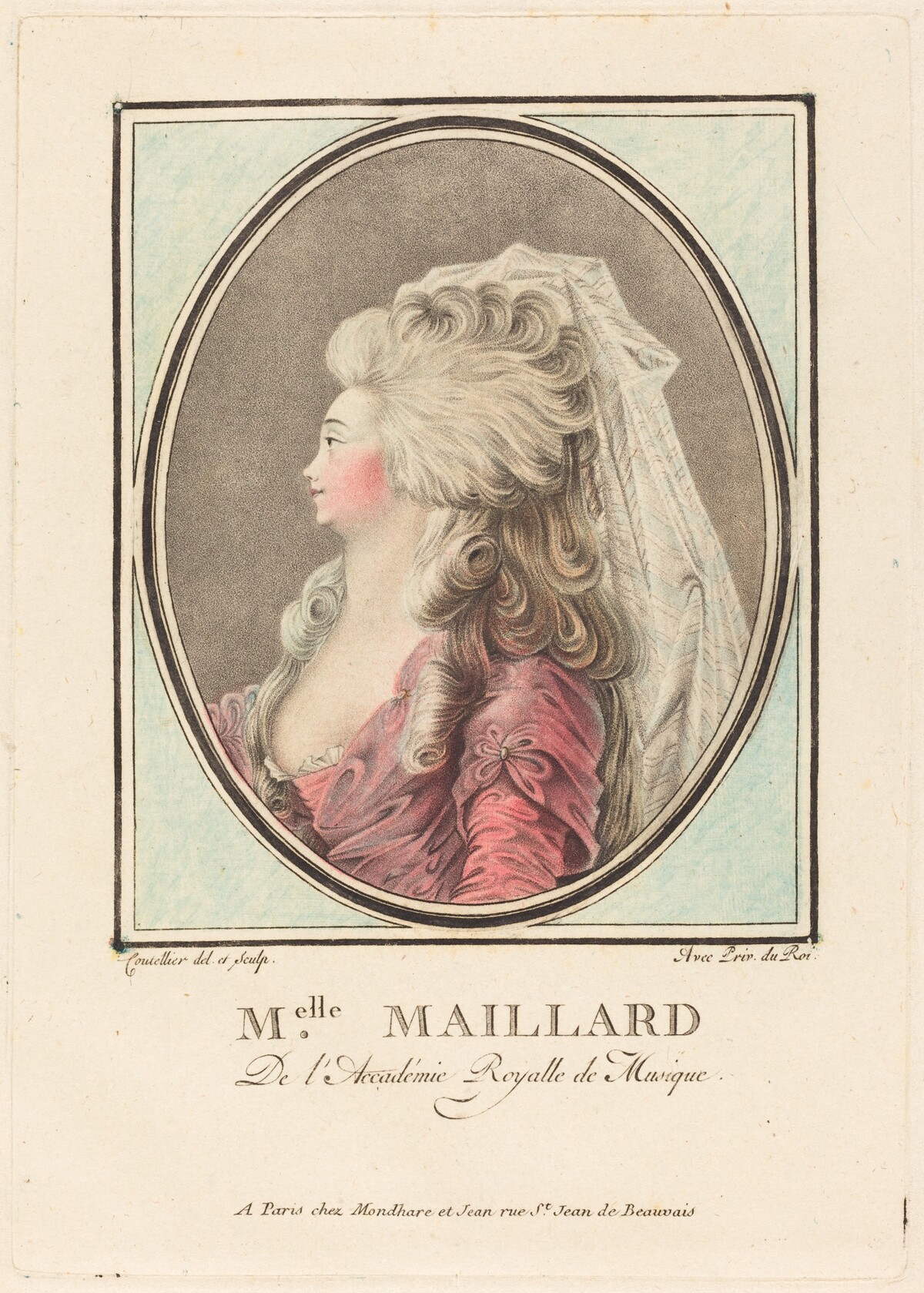 Mademoiselle Maillard by J. Coutellier