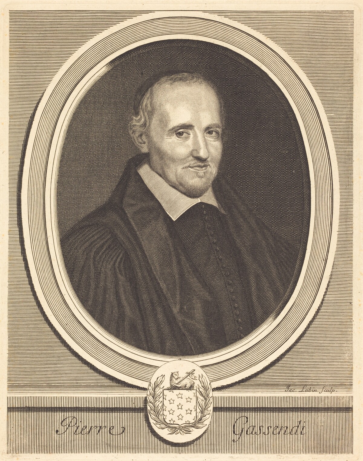 Pierre Gassendi by Jacques Lubin