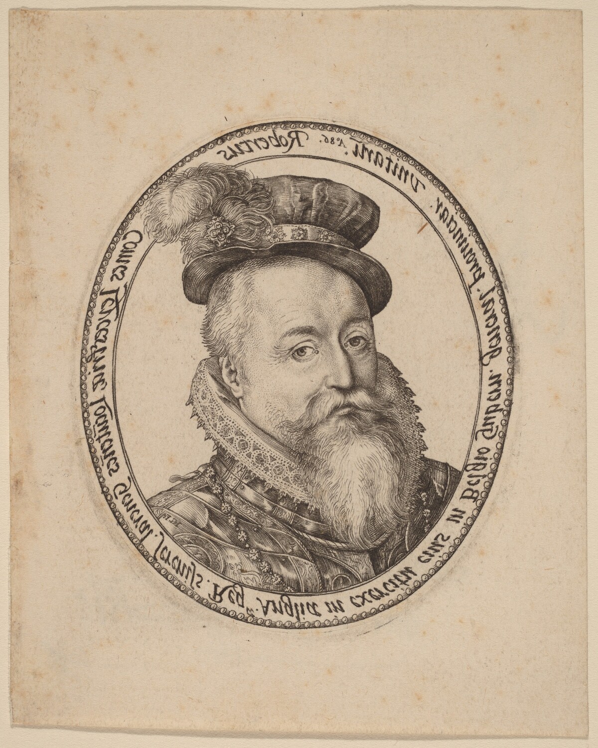 Robert Dudley, Earl of Leicester by Hendrik Goltzius