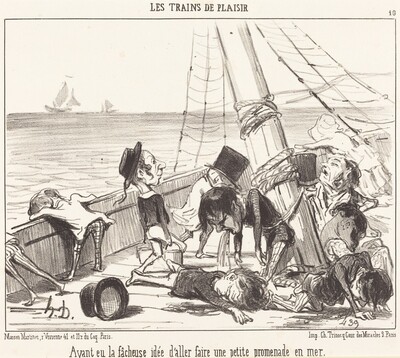 Ayant eu la facheuse idée d'aller... en mer