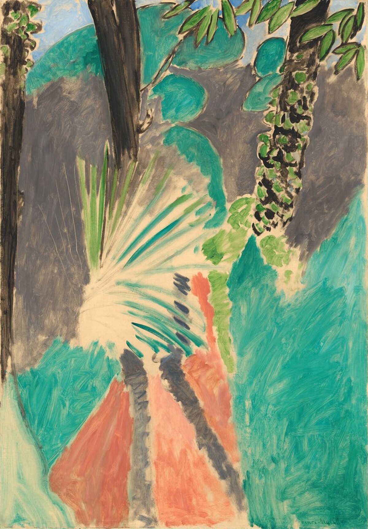 Palm Leaf, Tangier by Henri Matisse
