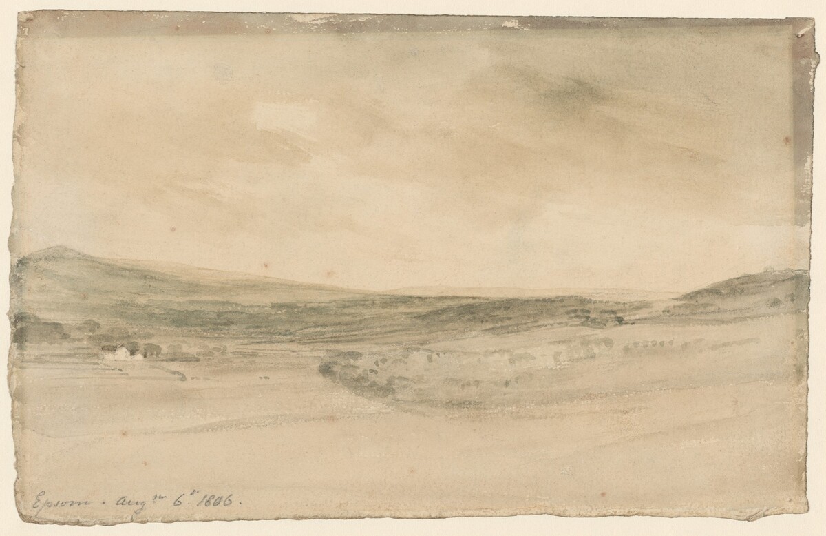 Epsom Heath by John Constable