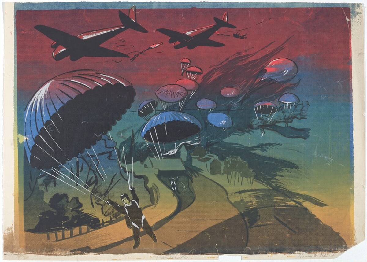 Parachutes by Harry Gottlieb