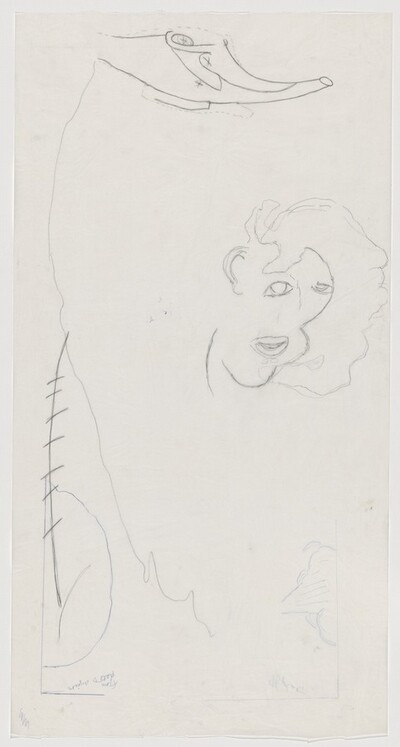 Pontchartrain [preparatory drawing for panel C]
