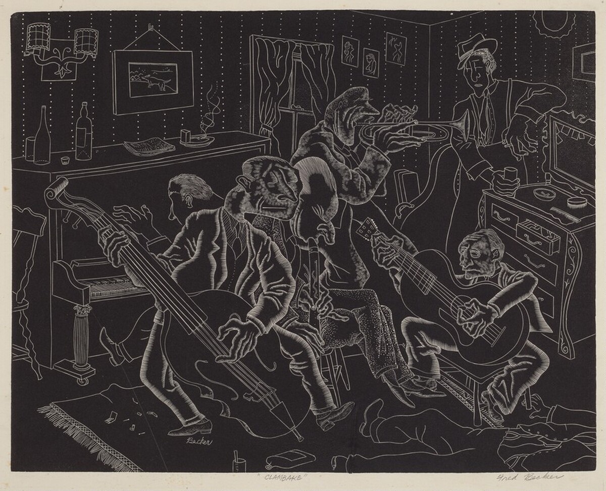 Clambake by Fred Becker