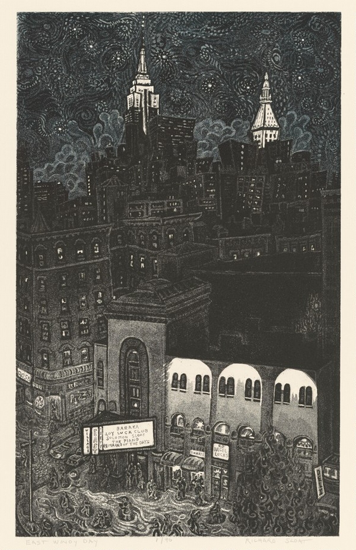 East Windy Night by Richard Sloat