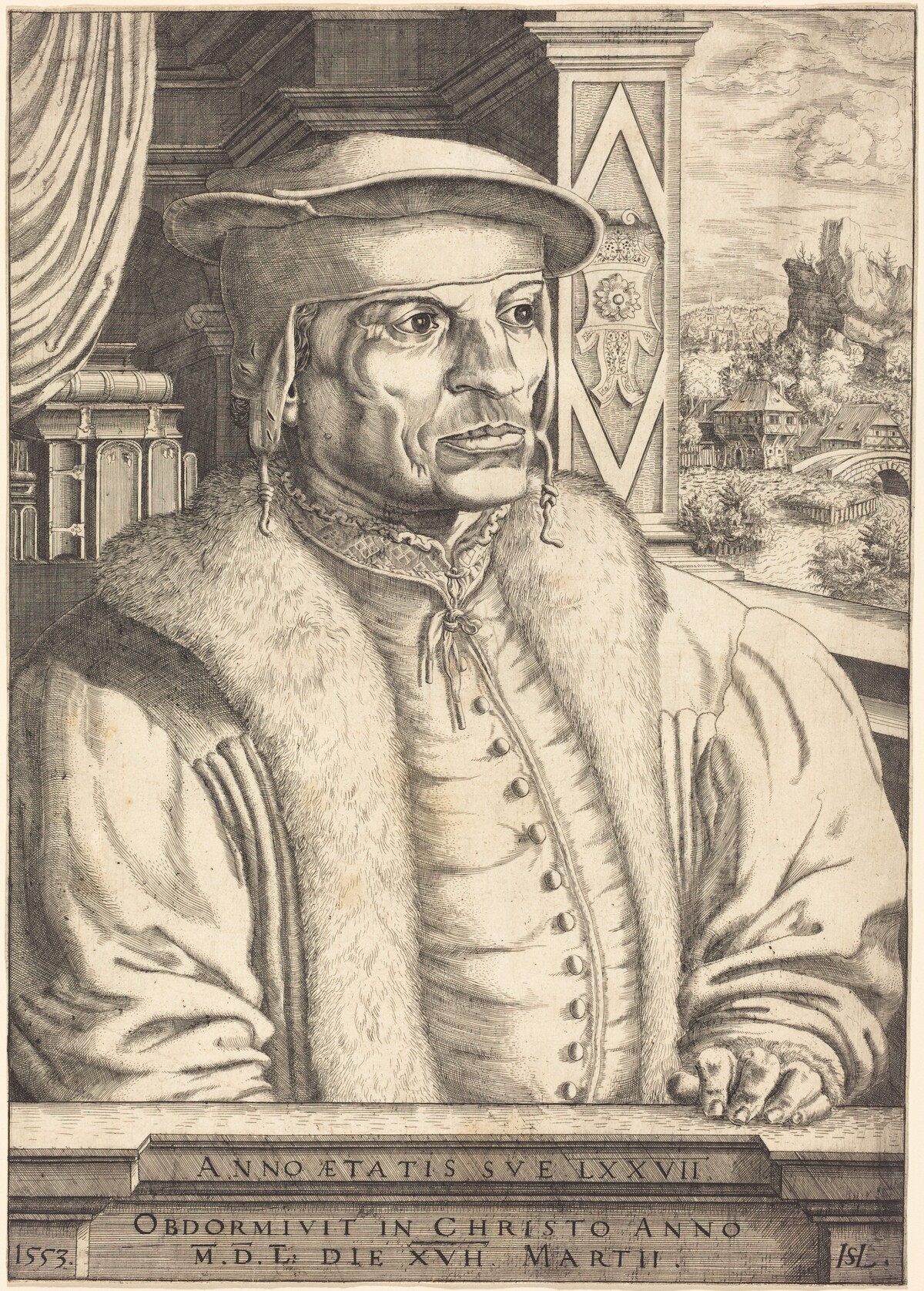 Leonard von Eckh by Hanns Lautensack