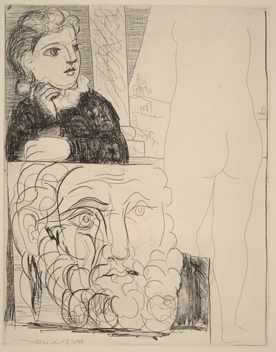 The Maid in the Sculpture Studio (La Bonne dans l'atelier de sculpture)