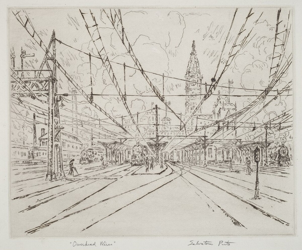 Overhead Wires by Salvatore Pinto