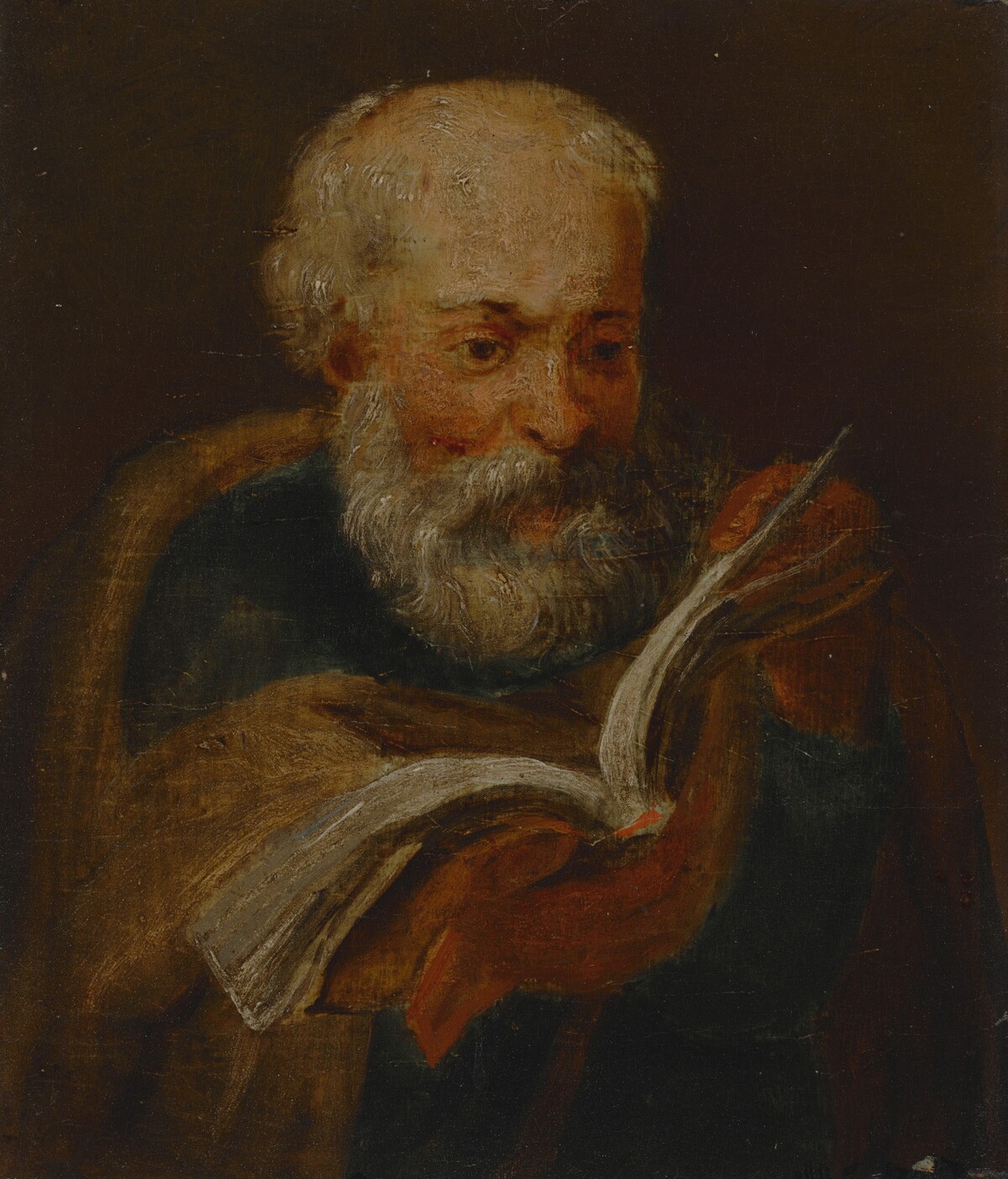 Saint Thomas by after Sir Anthony van Dyck