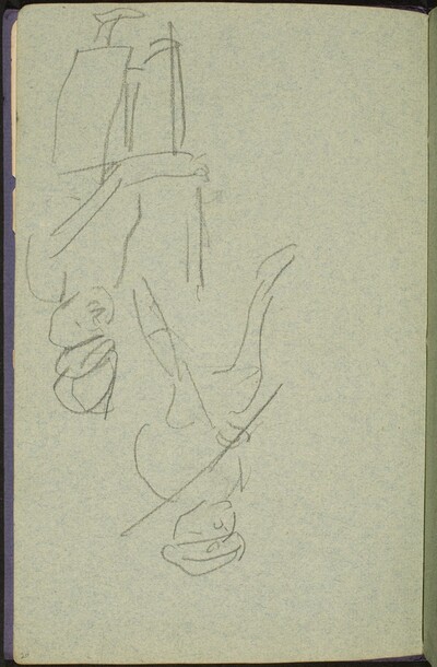 Zwei Figuren (Two Figures) [p. 20]