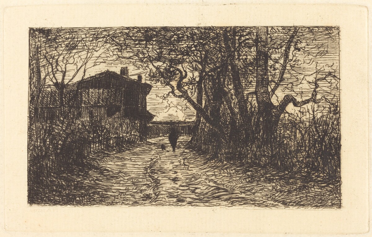 A Gorge de Loup by Adolphe Appian