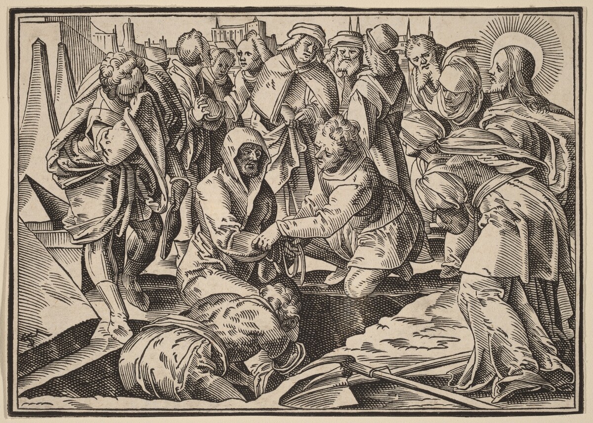 Christ Tells His Disciples of the Last Judgment by Christoph Murer